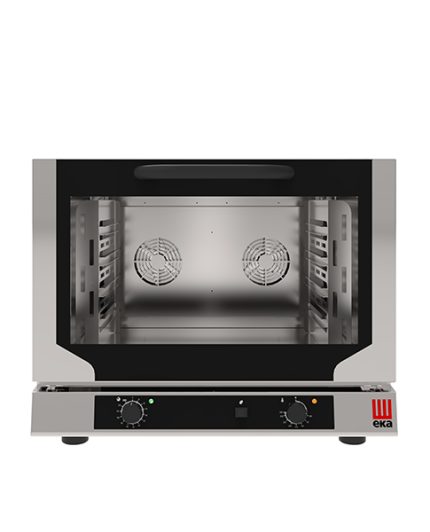 Forno Elettrico Ventilato a Convezione Con Vapore Indiretto 4 Teglie GN 1/1 - EKF 411 N - DIM. (LxPxA) 784x754x634 (mm)